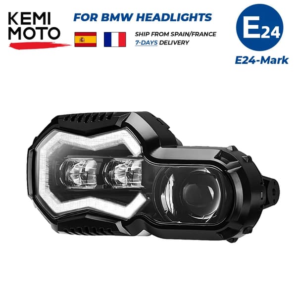 Strålkastare, LED, E9 Märkningsgodkännande,E24 Huvudljus
