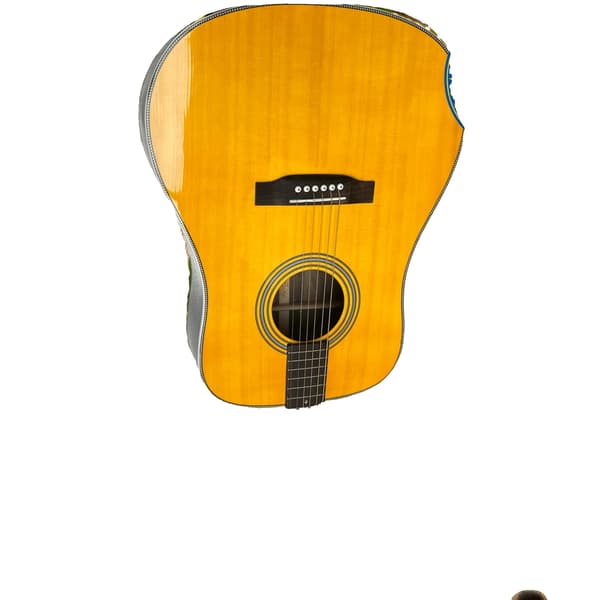 Akustisk Gitarr, Rosenwoodhals, Fast Bro,GUL