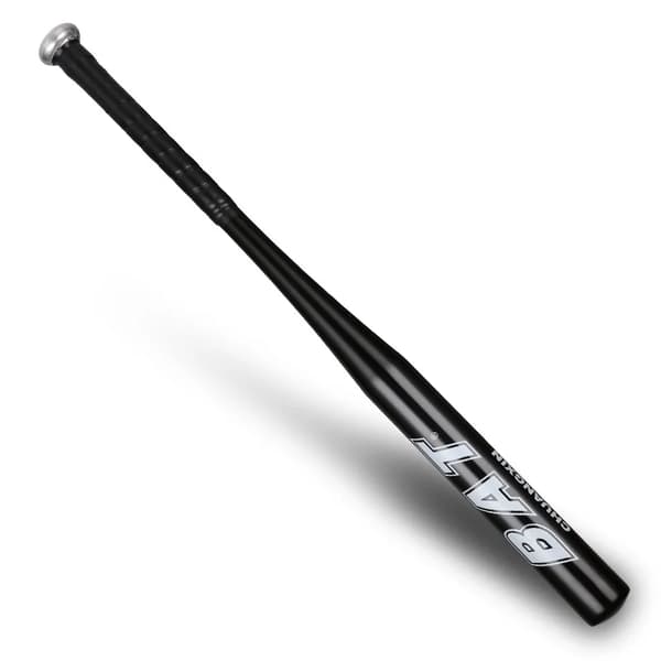 Baseballbat, Metal Konstruktion, 34 Tommer Lang,Sort -32 inches, ingen baseball