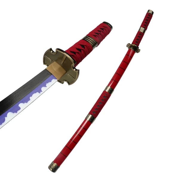 Anime Sværd, Perfekt Replica, Sikker til Cosplay,Sandai kitetsu