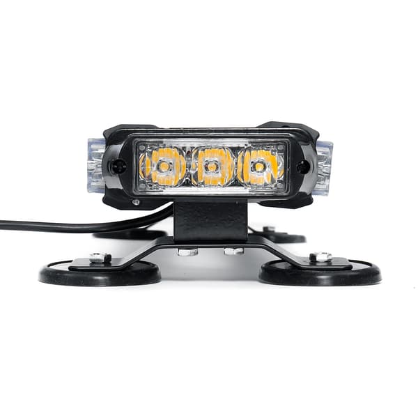 Strobe Lys Bar, 21 tommer, 42 LED'er, 12V Strøm, Amber Lysfarve, 7 Blink Tilstande