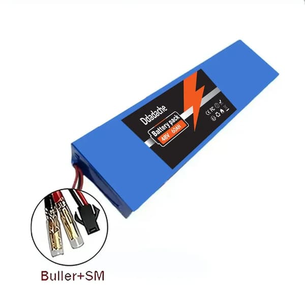 Litiumjonbatteripack, 60Ah kapacitet, intelligent BMS,48V-b, Kula-SM
