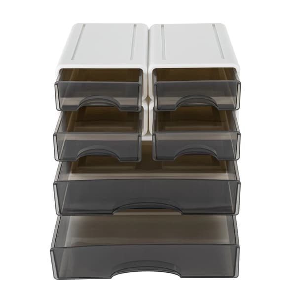 Skuffeorganisator, 6 Rum, Holdbart Design,HVID
