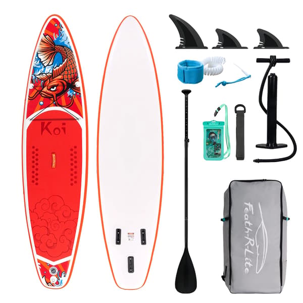 Stand Up Paddle Board, Ultra-Stabilt Design, Inkluderer Tilbehørssæt,SUPFR01D