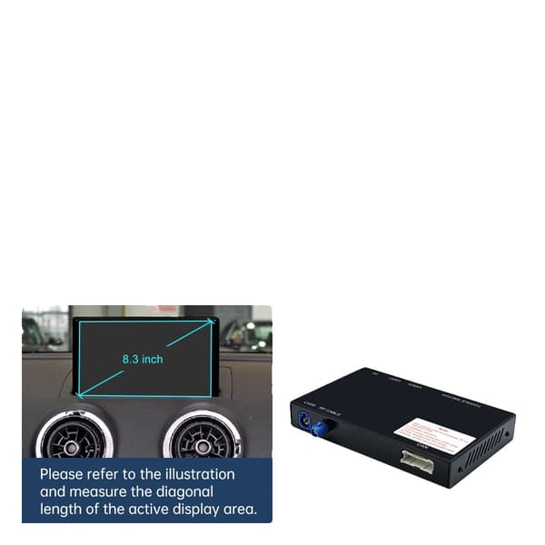Trådlös Carplay-dekoder, Stöder Smartphone-integration, Universell Bilfunktionalitet,Oem 8.3tum