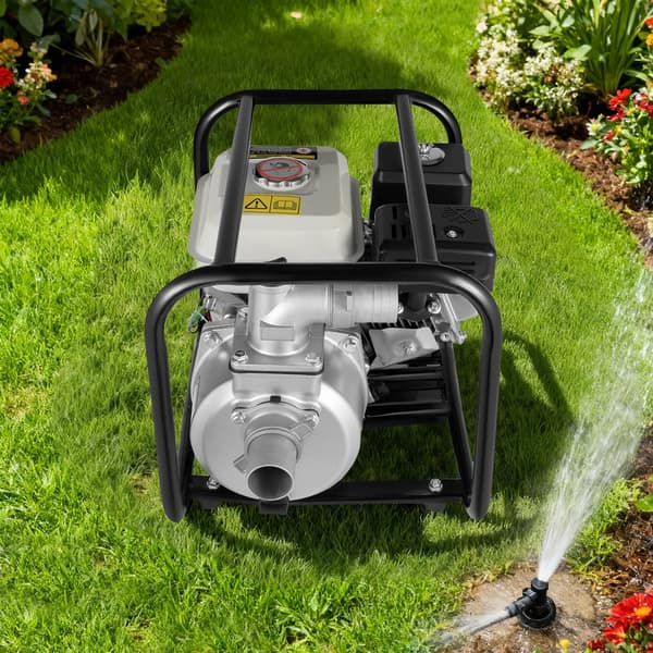 Vattenpump, 6,5HK Motor, Låg Bullernivå,Röd