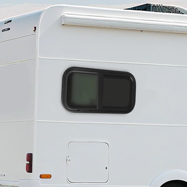 Glidende Vindue, Insektbeskyttelse, Nem Installation,sort