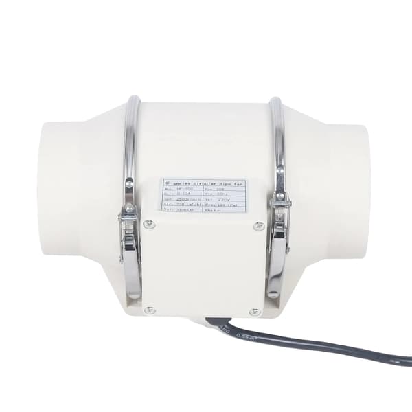 Ventilationsvifte, Stille Drift, Høj Luftstrøm,HVID
