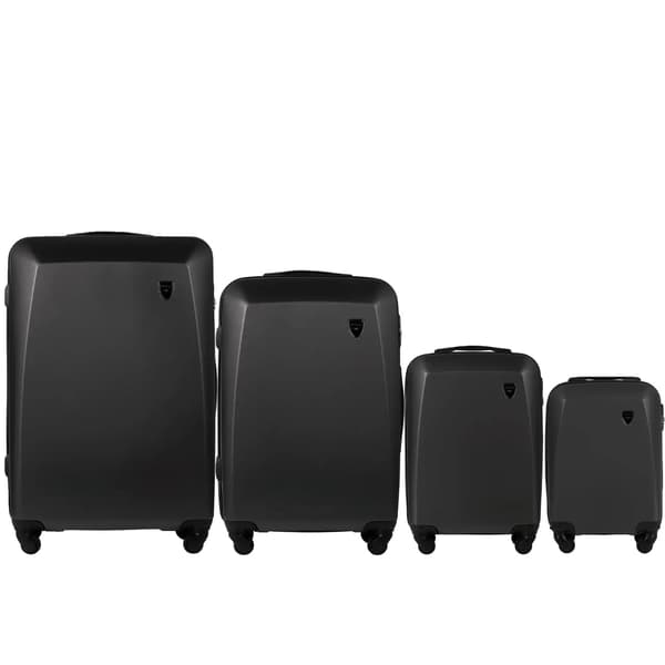 Bagage, Holdbart ABS-materiale, Fire spinnerhjul,28 inches, GRÅ