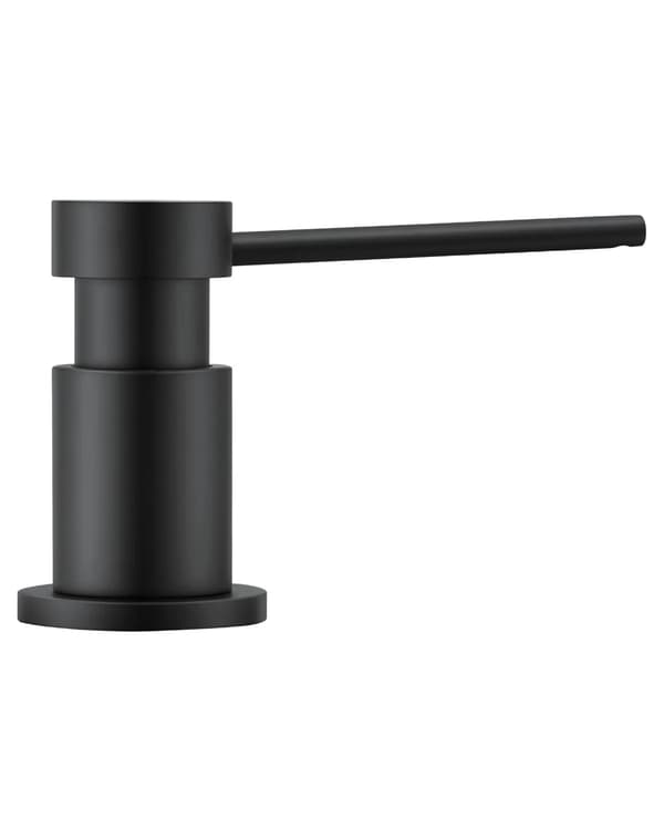 Sæbe dispenser, 300 ml kapacitet, 360° rotation,sort