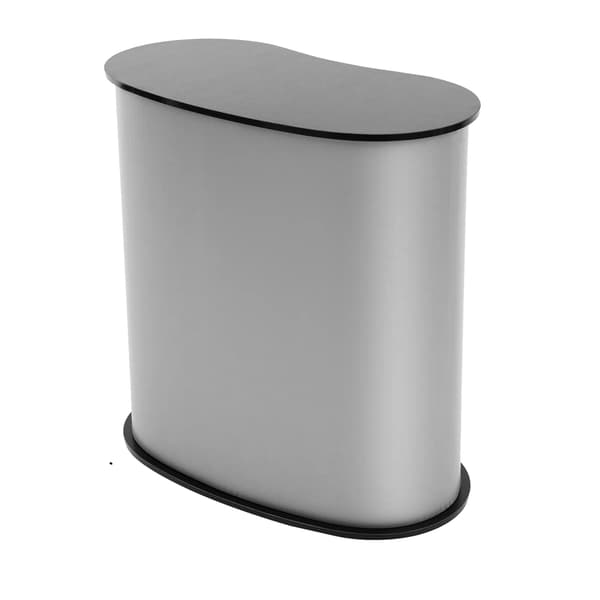 Utställningsbord, Robust Design, Bärbar och Avtagbar,svart