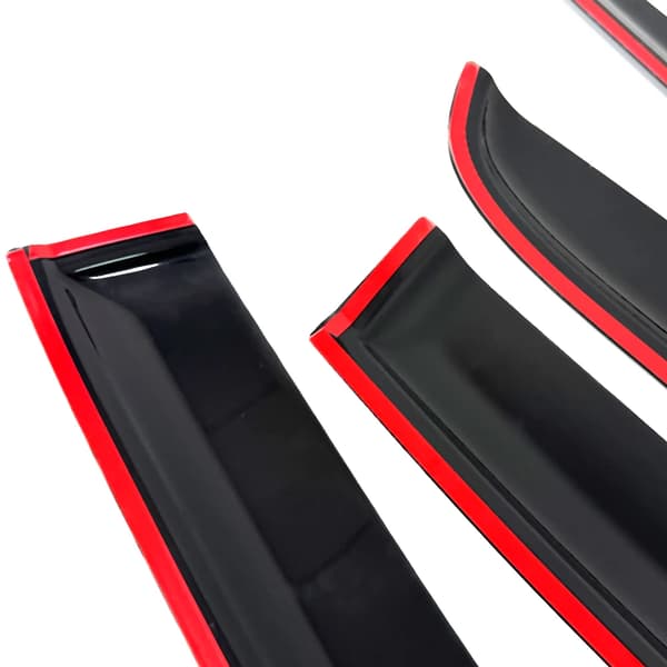 Fönstervisir, In-kanalsdesign, Förbättrat väderskydd,4st/set