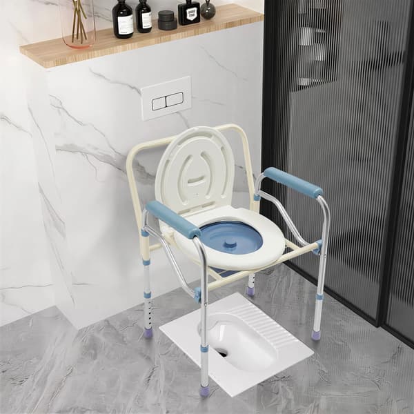 Fällbar Duschstol, Justerbar Höjd, Fällbar Design,VIT