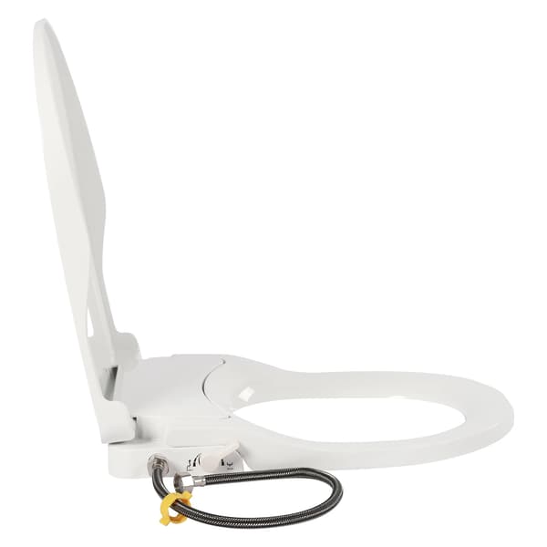 Bidettoalettstol, Dubbeldysystem, Ergonomisk Design,VIT