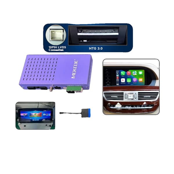 CarPlay Dekoderbox, Stöder Streamingappar, Bluetooth-anslutning,LA10-TVBOX NTG3.0