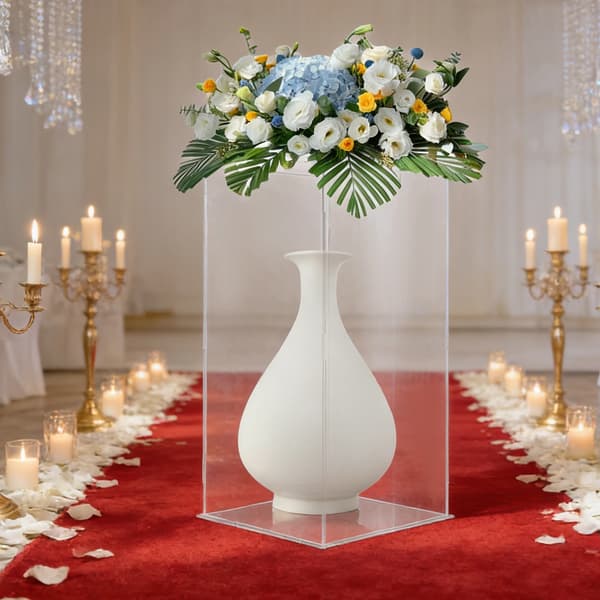 Acryl Display Box, Elegant Showcase, Fritstående Design,Klar