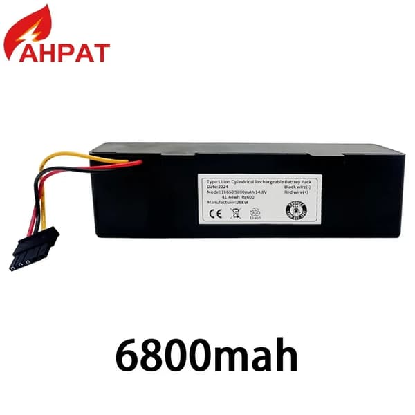 uppladdningsbart batteri, hög kapacitet, effektiv prestanda,6800mAh-1st