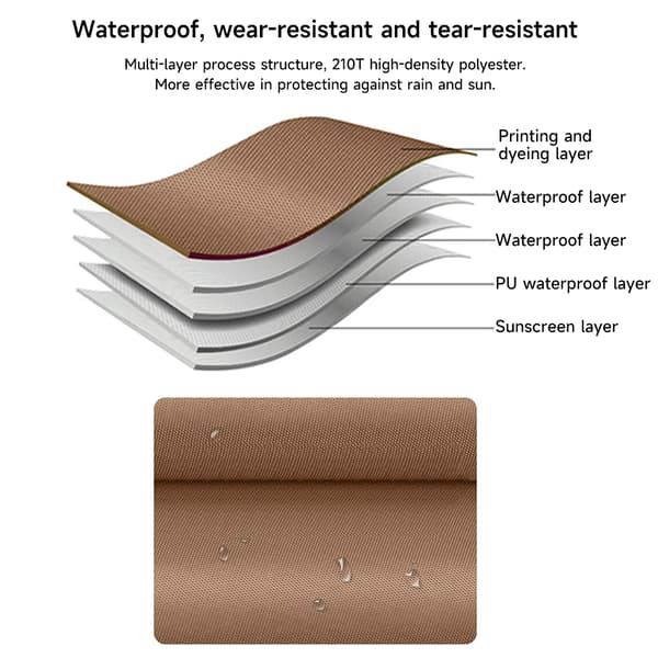 Campingtält, Rymlig Design, Väderbeständiga Material,grön