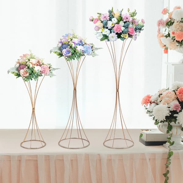 Blomsterstand, Moderne Design, Elegant Præsentation,Guld