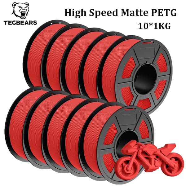 3D-printer filament, høj hastighed, multi-farve,HSMPETG 10RD
