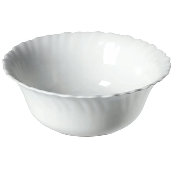 Salladsskål, Glasmaterial, 17 cm Diameter, Mångsidig Användning, Minimalistisk Design, CE / EU Certifierad