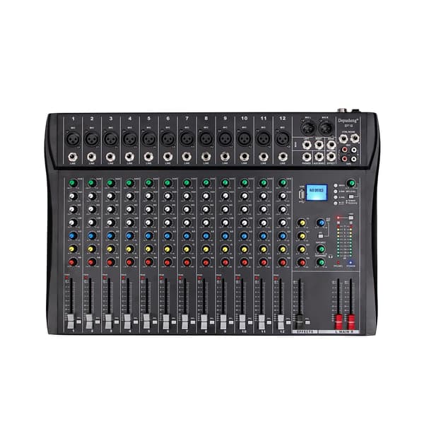Lydmixer, 8 Kanaler, Bluetooth & USB-forbindelse,DT12