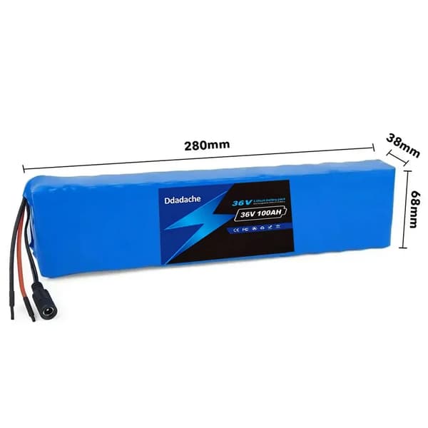 Batteripack, 36V, 100Ah,XT60-DC