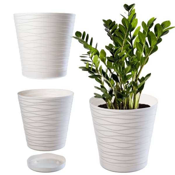 Blomkruka, Hållbar Plast, Dekorativ Design,Liten, Klar