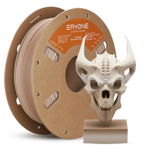 3D-printer filament, mat gradient finish, miljøvenligt PLA-materiale,fossiler-HS