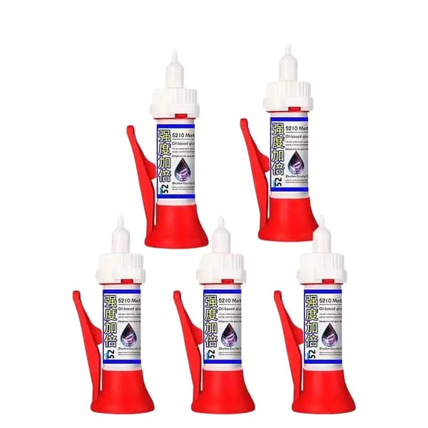 Universel Klæbemiddel, Øjeblikkelig Binding, Multi-Material Anvendelser,5pcs