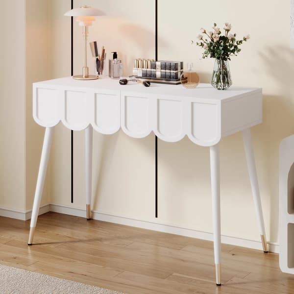 Sminkbord, Modern Design, Gott om Förvaring,vit