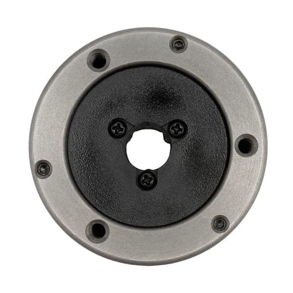 Svarvchuck, 3-käftad design, förbättrad klämnoggrannhet,Silver