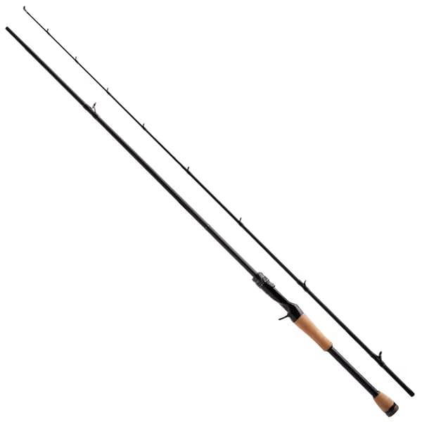 Bassefiskestang, Holdbar kulfiberkonstruktion, Ergonomisk greb,VIKAS-672MC