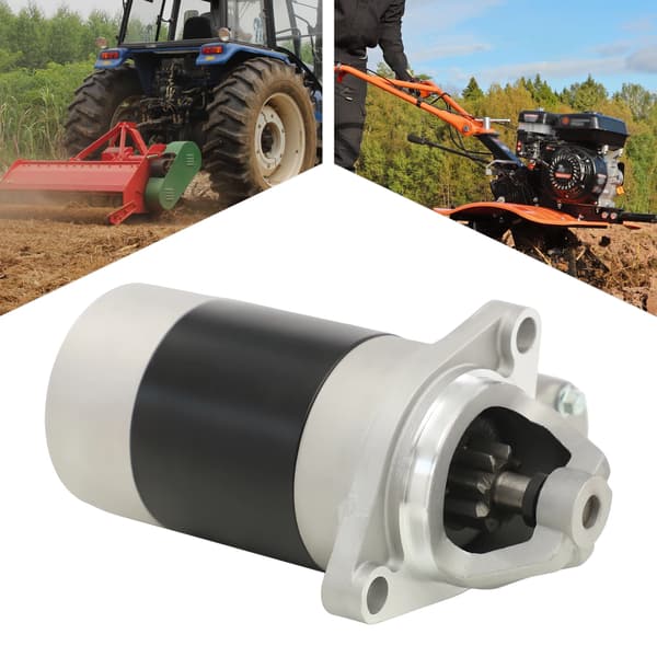 Startermotor, 1KW Effekt, Høj Kompatibilitet,sort