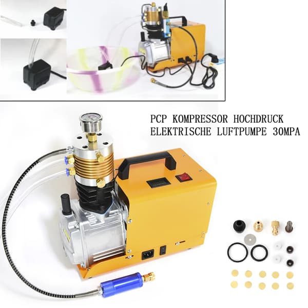 Luftkompressor, Bærbart Design, Højtryksydelse,220V, EU
