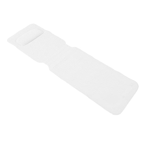 Badmåtte, Åndbar Mesh, Hurtigtørrende,Hvid