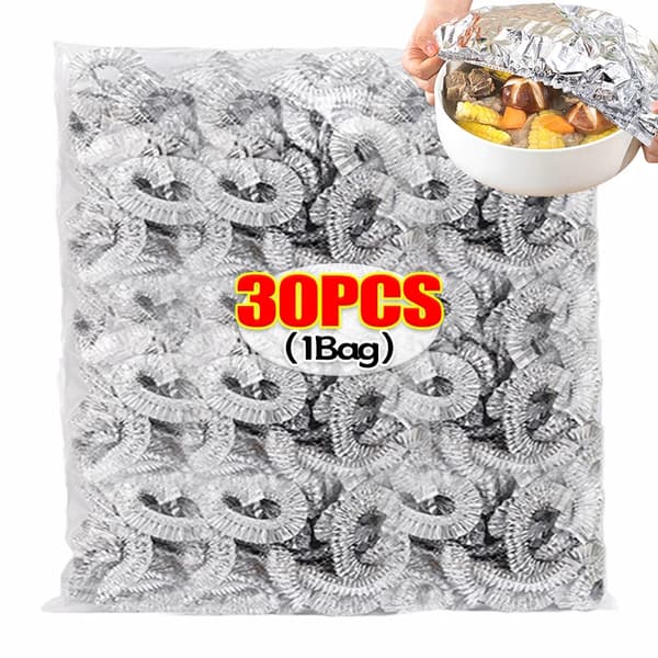 Matlock, Återanvändbar Aluminium, Mångsidig Matförvaring,30PCS
