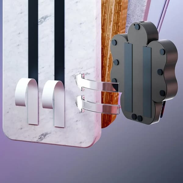 Musik Bokse Maskine, Vægmonteret Design, Bluetooth Forbindelse,sort