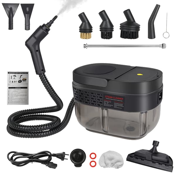 Håndholdt damprenser, 2500W effekt, justerbare dampniveauer,Sort