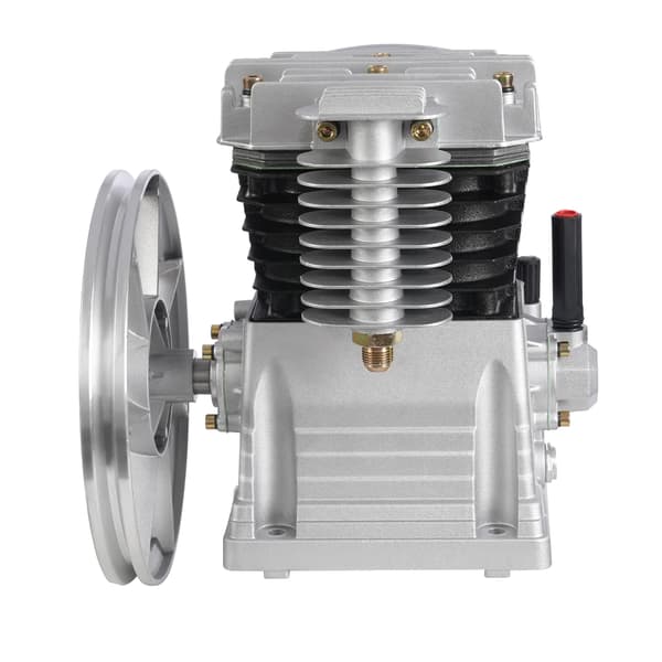 Luftkompressor Pumpe, 66 Galloner/min, 0.8MPa Tryk,Sølv