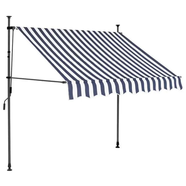 Markis, Utdragbar Design, Lätt Användning,Blå