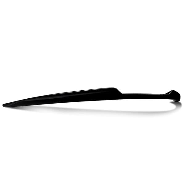 Bageste Spoiler, Blank Sort Finish, Aerodynamisk Design,som vist
