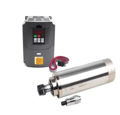 Spindelmotor, 2,2 kW effekt, vattenkylt system,spindel och VFD