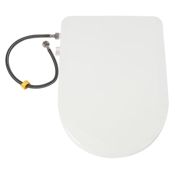 Bidettoalettstol, Dubbelmunssystem, Ergonomisk Design,VIT