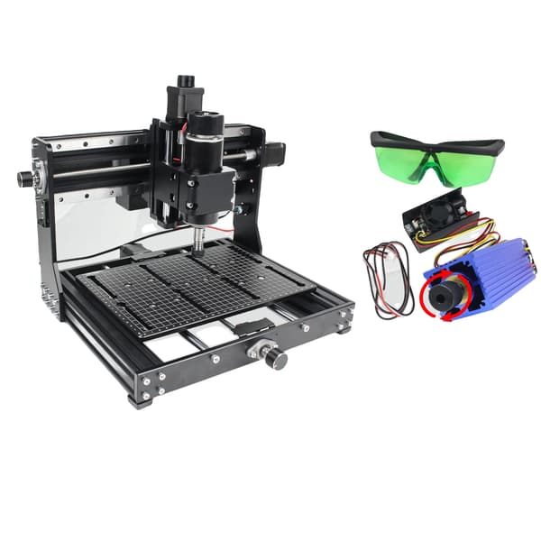 CNC Router, GRBL Controller, Alsidig Gravering,TILFØJ 7w Laser