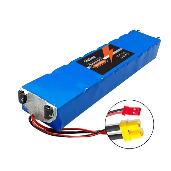 Litiumjonbatteripack, 10000mAh kapacitet, 36V konfiguration,XT30 JST