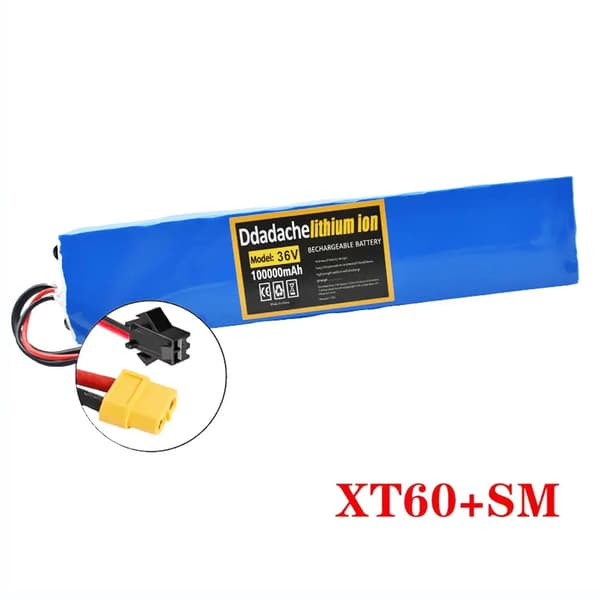 Batteripack, 36V, 100Ah kapacitet,lanmi  XT60-SM