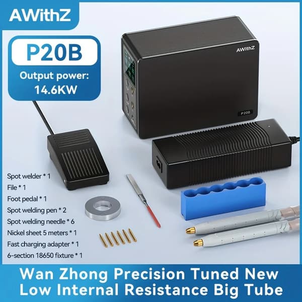 Punktsvetsare, Hög Effektutgång, LCD-display,230V, P20B