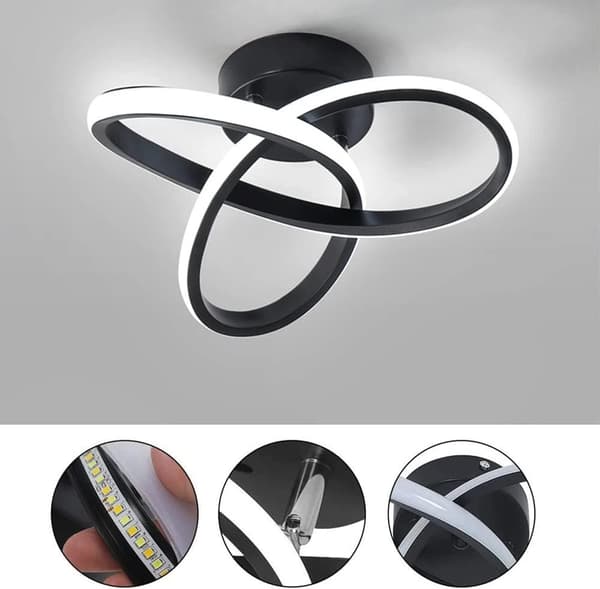 Loftlampe, Moderne Design, Energi Effektiv Belysning,M, 21-30W, A8301