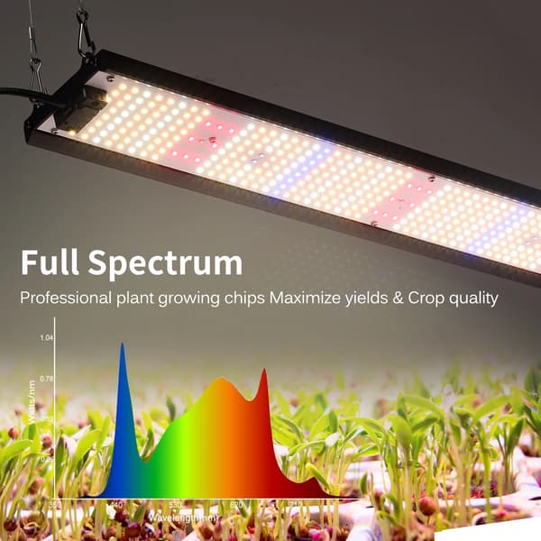 LED-kasvivalo, täysivalo, energiatehokas,85W
